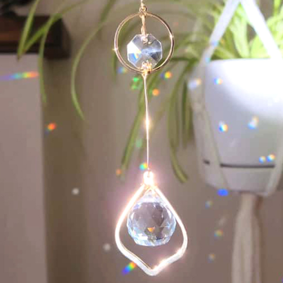 Crystal suncatcher by Crazy Bohemians